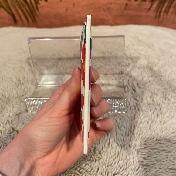 Saint Laurent Floral Print Leather Card Holder, Like new! - Picture 6 of 9